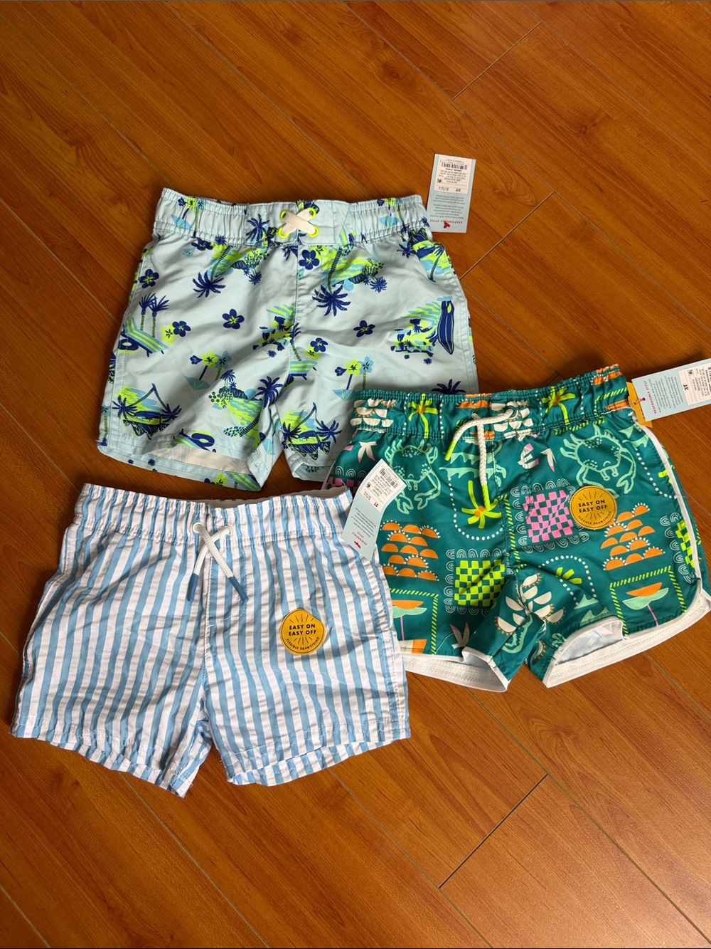 NWT Variety Boys' Patterned Swim Shorts